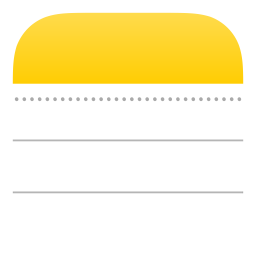 Apple Notes app icon